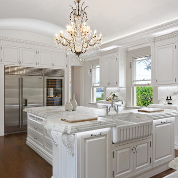 Grand Victorian Traditional Kitchen