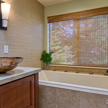 Walnut Creek, Ca | Yoko Oda Interior Design | Zen Bathroom & Effortless Elegance