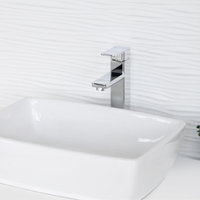 STYLISH Vessel Sink Single Hole Bathroom Faucet, Polished Chrome