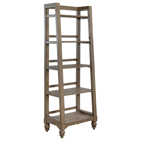 Meadow Farmhouse style Leaning Pier Bookcase