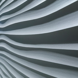 Dunes 3D wall panels Gold Coast waterfront house - Products