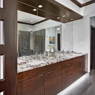 Dallas Tx bathroom remodel by USI Design & Remodeling.