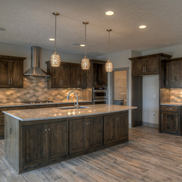 Brookfield Custom w/ 3-car Angled Garage