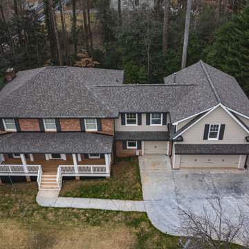 Dunwoody Colonial Addition and Front Porch
