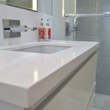 Ultra Modern Silestone Remodel