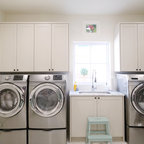 Toll Brothers Plano, TX Model - Contemporary - Laundry Room - Dallas ...