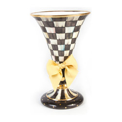 Courtly Check Large Vase | MacKenzie-Childs - Vases