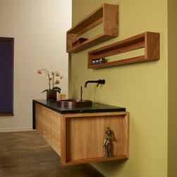 Elm and Soapstone Floatin Vanity - Products