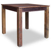 vidaXL Dining Table Solid Reclaimed Wood 32.3"x31.5"x29.9"