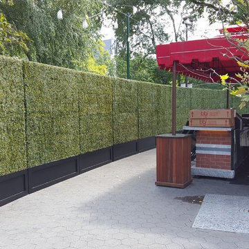 Silk Boxwood Installation & Rental (UV Rated)