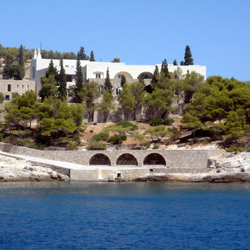 Holiday Resort at Spetses Island in Greece