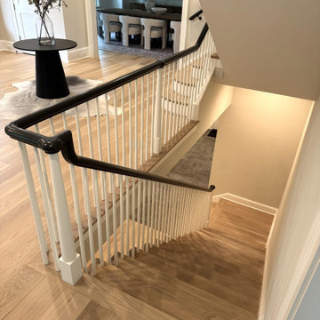 Project #138 | An Elegant Entry Staircase