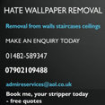 Wall Paper Stripping  / Cleaning  Services  Hull/E's profile photo
