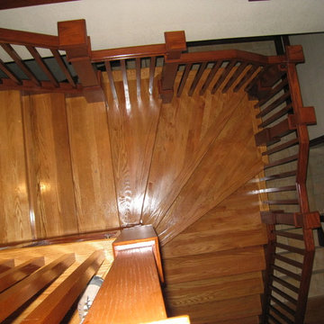 Oak Winder Stairs