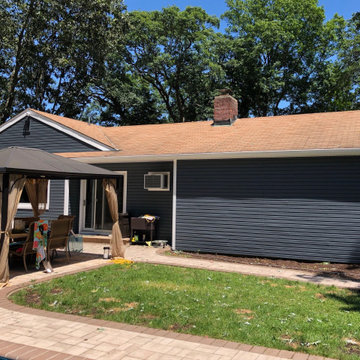 Hauppauge Siding - Midnight Blue | Alpha Windows & Siding
