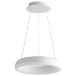 Oxygen Lighting - Roswell 16" Pendant, White - Stylish and bold. Make an illuminating statement with this fixture. An ideal lighting fixture for your home.