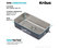Dex 33" Undermount Stainless Steel 1-Bowl 16 gauge Kitchen Sink