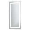 Led Hardwired Mirror Rectangle W20H40 Dimmable 5000K