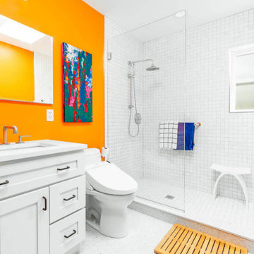 Modern Colorful Bathroom