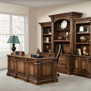 Amish Crafted Montereau Office in Maple