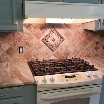 Fantasy Brown Marble Kitchen