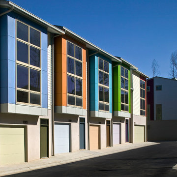M West Colorful Street Facades