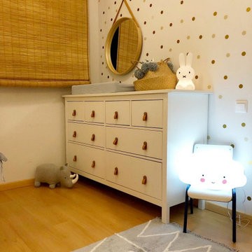 PROYECTO ONLINE DE INTERIORISMO 3D HABITACIÓN DE BEBÉ MONTESSORI