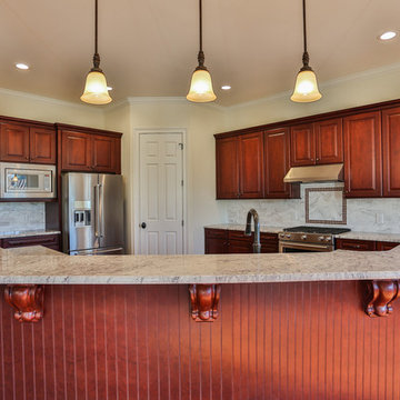 Tuscan Villa Custom Home in Maida Vale, Durham, NC