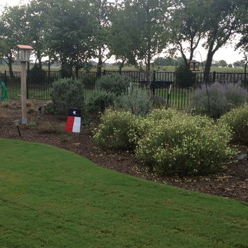 Prosper, TX - Rustic Landscape - Backyard Escape