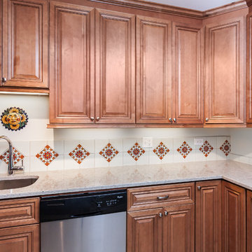 Mexican Themed Kitchen Remodel - Evanston