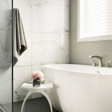 Refined - Master Bath Tub | Che Bella Interiors