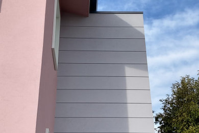 Ispirazione per la facciata di una casa contemporanea