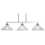 Toltec Lighting - Toltec Lighting 2636-BN-702 Odyssey 3 Island Light Shown In Brushed Nickel Finis - Odyssey 3 Island Lig Brushed Nickel *UL Approved: YES Energy Star Qualified: n/a ADA Certified: n/a  *Number of Lights: Lamp: 3-*Wattage:100w Medium bulb(s) *Bulb Included:No *Bulb Type:Medium *Finish Type:Brushed Nickel