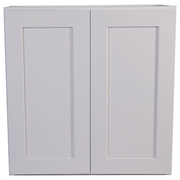 Design House 561738 Brookings 27"W x 30"H Double Door Wall - White