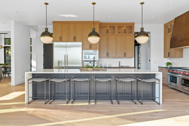 Inspiration for a contemporary kitchen remodel in Portland