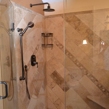 travertine bathroom