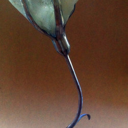 Keith Stone, lamp with screen shade - Sculptures