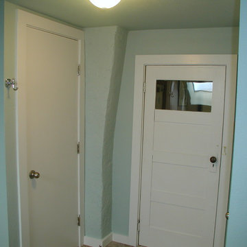 Second floor bathroom addition