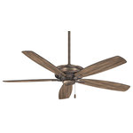Minka Aire - Minka Aire Kaf 52" Ceiling Fan F695-HBZ - 52" Ceiling Fan from Kaf collection in Heirloom Bronze finish. No bulbs included. 52" 5-Blade Ceiling Fan in Heirloom Bronze Finish with Aged Boardwalk Blades No UL Availability at this time.