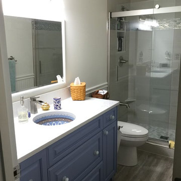 Blue Bathroom
