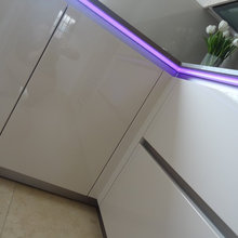 lighting to handl less rail