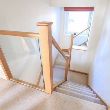 Oak & Glass Staircase Renovation | Nationwide UK