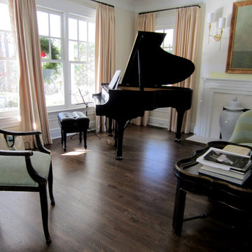 LAUREL HOLLOW RESTORATION: CUSTOM JACOBEAN/GREY BLEND AND BONA TRAFFIC HD SATIN