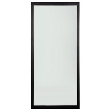 Oak Full-Length Floor Mirror | Ethnicraft Light Frame, Oak Black