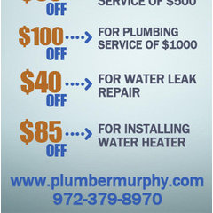 Plumber Murphy TX
