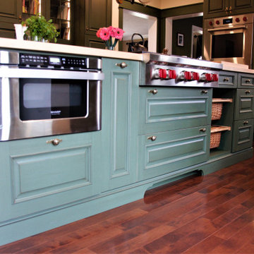 Mt. Laurel Gaelic Style Kitchen and Family Room Remodel