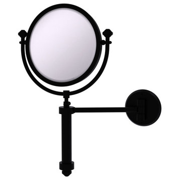 Southbeach Wall Mounted Make-Up Mirror 8"Diameter With 3X Magnification