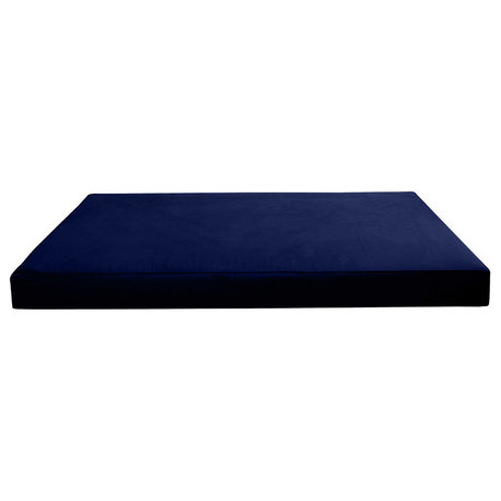 Same Pipe 8" Twin-XL 80x39x8 Velvet Indoor Daybed Mattress |COVER ONLY|-AD373