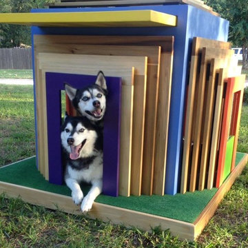 B'Wow Custom Dog house for SPCA