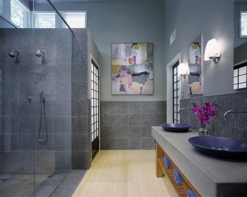 Best Grey  Blue  Bathroom  Design Ideas  Remodel Pictures 